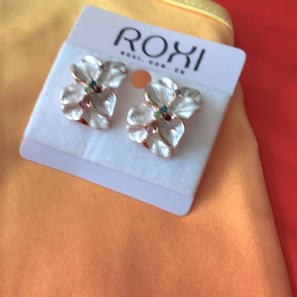 Shimmering Orchid Earrings